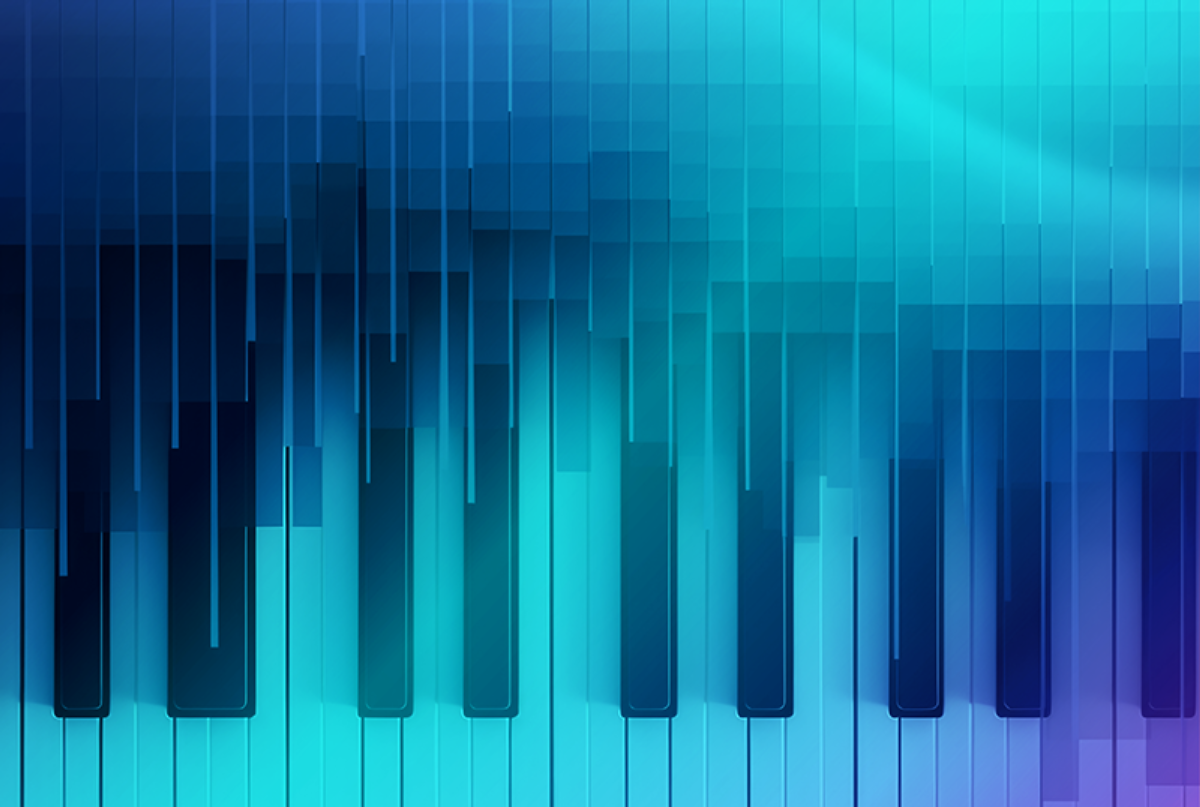 Image of a musical keyboard